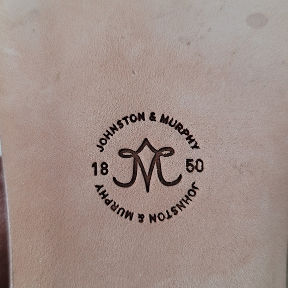 Johnston & Murphy Brown/Tan Twisted Leather Sandal - Picture 8 of 10